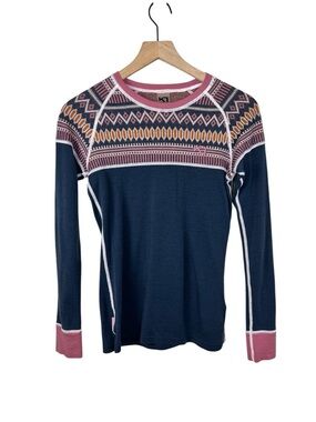 Kari Traa Lokke 100% Merino Wool Baselayer LS Top